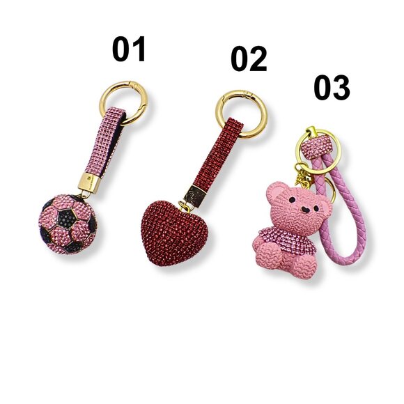 Luxury Keychain Bag Clip Handmade - Picture 1 of 5